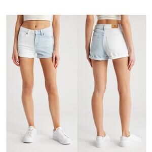 NWT Flying Angel Color Split Demin Shorts Size 9/29